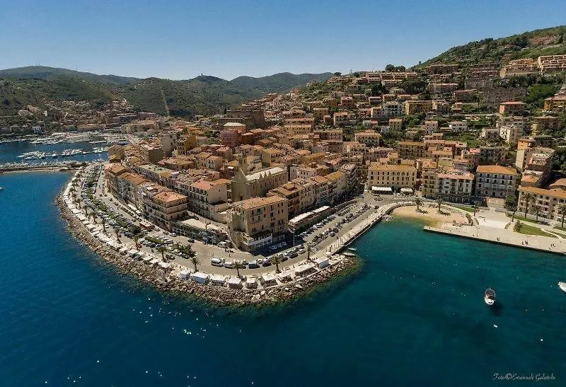 Дом отдыха Вилла Ampio Monolocale Con Balcone Fronte Mare Порто Санто Стефано
